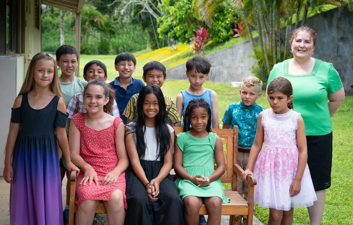 3rd-4th Grade class