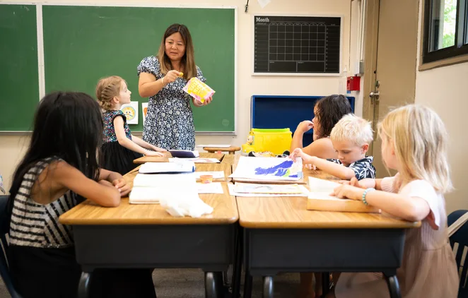 4-5 Year Olds class