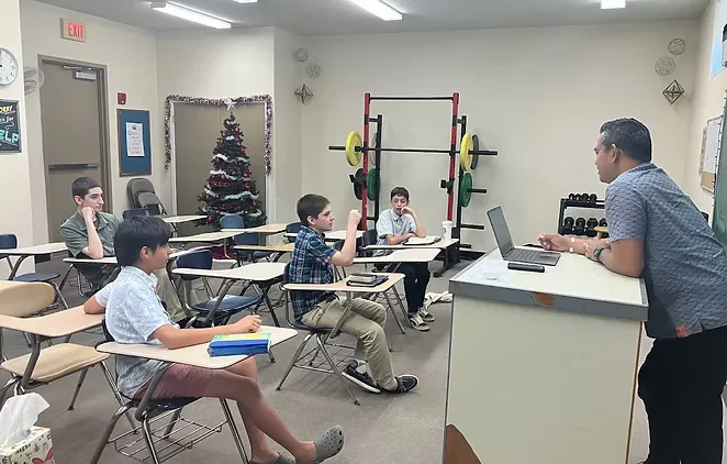 Teen Boys class